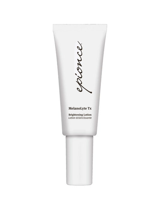 Epionce MelanoLyte TX Brightening Lotion tube on a white background
