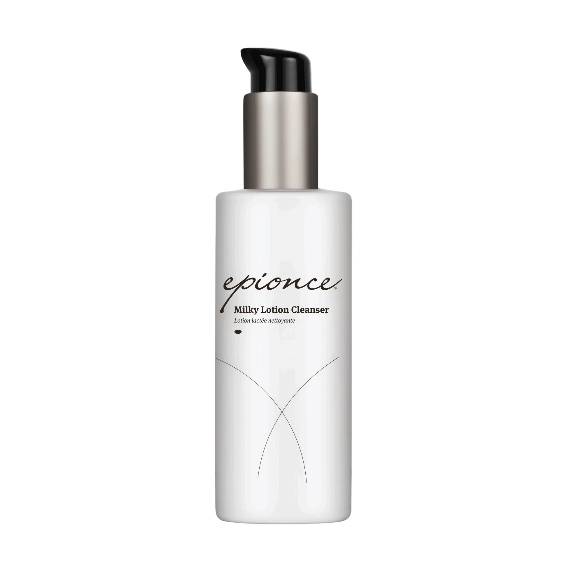 Epionce Milky Lotion Cleanser bottle on a white background